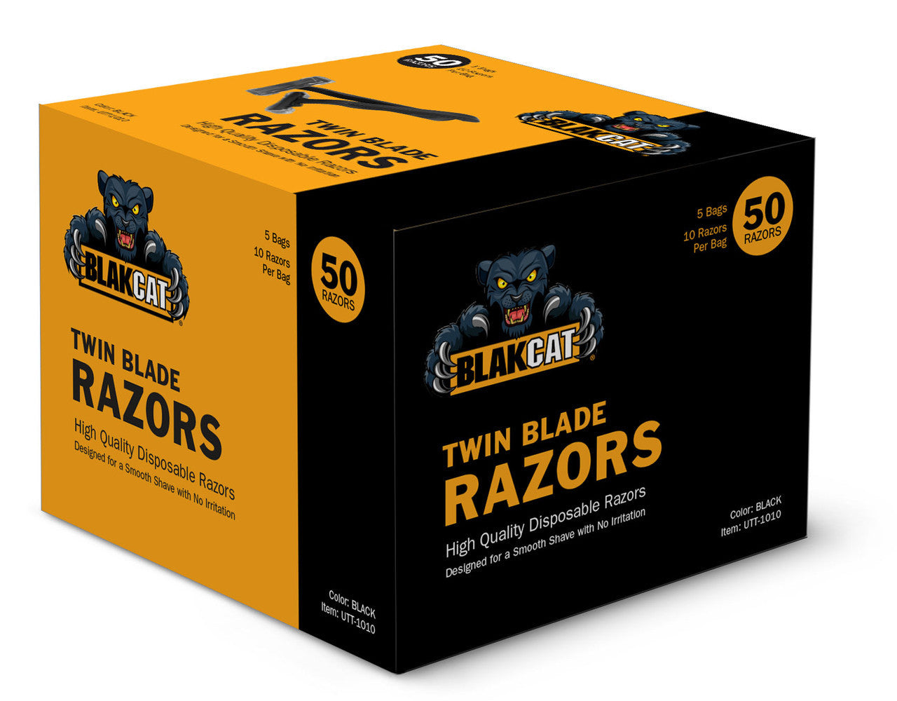 BlakCat Twin Blade Razors